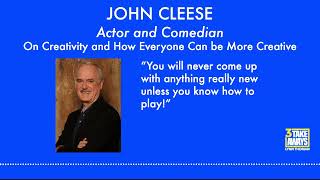 16 John Cleese of Monty Python On Creativity and How Everyone Can Be More Creative [upl. by Eugenia]