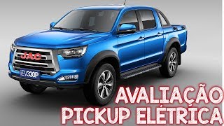 Avaliação da primeira pickup elétrica do mundo JAC iEV330P COM EXCELENTE AUTONOMIA [upl. by Wiggins]