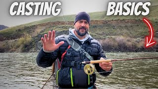 How to Cast a Fly Rod Fly Casting Basics Explained [upl. by Dix285]