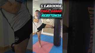 Haz estos ejercicios para MEJORAR tu RESISTENCIA en Thai boxing [upl. by Arramas416]