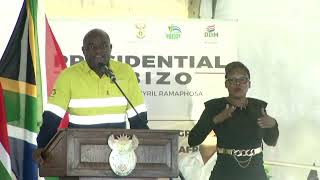 Presidential Imbizo in Kuruman Northern Cape PresidencyZA [upl. by Leilah]