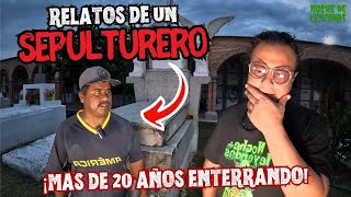 ENTREVISTAMOS AL SEPULTURERO 20 años entre las tumbas [upl. by Ys]