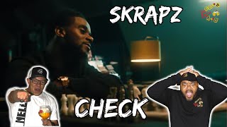 SKRAPZ CHECKMATED THE UK  Americans React to Skrapz  Check [upl. by Edecrem]