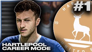 WELCOME TO HARTLEPOOL  FIFA 22 HARTLEPOOL UNITED RTG CAREER MODE  SEASON 1  EPISODE 1 [upl. by Aihsak]