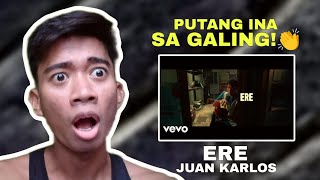 Juan Karlos  Ere Official Live Performance  Reaction Video [upl. by Rai]