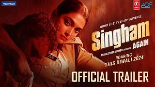 Singham Again Trailer  Ajay Devgn  Akshay Kumar Deepika Padukone Arjun K  updets [upl. by Leahplar]