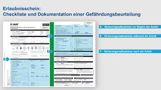 Der Erlaubnisschein als dokumentierte Gefährdungsbeurteilung – Teil 1 [upl. by Oinotnaocram796]