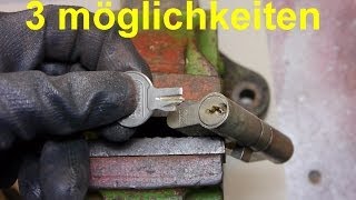 Schlüssel abgebrochen 3 Möglichkeiten Anleitung  Key canceled [upl. by Hana]