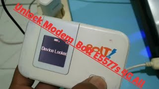 Unlock Modem Bolt E5372s 4G all [upl. by Nyllaf]