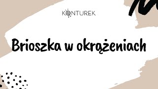 Brioszka w okrążeniach  ścieg angielski na okrągło  ścieg patentowy na okrągło  ściągacz [upl. by Rickert]