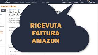 Stampa Ricevuta Fattura Amazon [upl. by Atsejam]