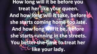 Treat Her Like Your Lady Lyrics Joe [upl. by Isej]