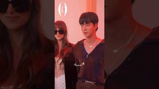 Deokjin attend the Gucci 2025 SS Fashion Show jin seokjin bts viral [upl. by Arahsak]