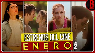 ESTRENOS del CINE ENERO 2024  Películas que se Estrenan en Enero 2024 [upl. by Aicenad]