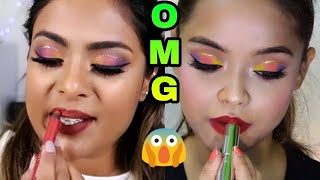 I TRIED FOLLOWING A MRJOVITA GEORGE MAKEUP TUTORIAL  KOLKATA  INDIA  Sayantani Some [upl. by Hillman]