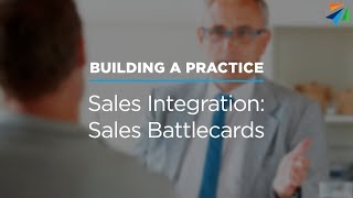 Sales battlecards for professional services [upl. by Lizzy]