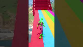 GTA 5 Epic Water Ragdolls  SpiderMan Jumps  Fails ep2557 shorts [upl. by Lowell]