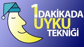 Uyku sorunu olanlar için 1 dakikada uyuma tekniği Açıklamayı okuyun [upl. by Ludvig]