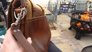 Saddleback Leather Classic Briefcase 18 Month Update [upl. by Wehner]