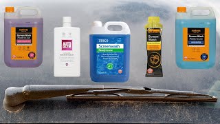 Screenwash Review Halfords Vs Tesco Vs Autoglym [upl. by Joab]