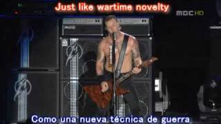 One  Metallica  Subtitulado Inglés  Español [upl. by Ettelohcin621]