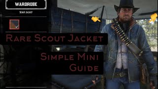 Red Dead Redemption 2 guide to obtain Pearson’s Scout Jacket [upl. by Enaud]