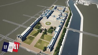 Cities Skylines Little France  Louvre Museum 41 [upl. by Notled]