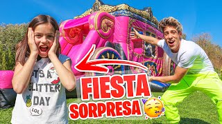 LE HACEMOS UNA FIESTA SORPRESA DE CUMPLEAÑOS CON INFLABLE GIGANTE [upl. by Hsreh745]