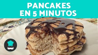 PANQUEQUES de AVENA 🥞 Fáciles Saludables y Muy Esponjosos [upl. by Lucille]