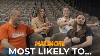 MOST LIKELY TO con el elenco de MALINCHE [upl. by Frohne818]