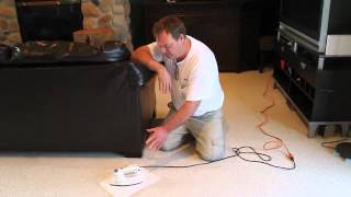 Removing Carpet Dents [upl. by Riocard]