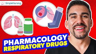 Pharmacology  Respiratory drugs Memorization Tips for Nursing Students RN PN MADE EASY [upl. by Thetis]