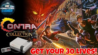 Easily Get 30 Lives on Contra on the Contra Anniversary Collection [upl. by Klemens]