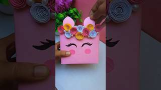 Easy handmade pen holder ❤😍 youtubeshorts diy craft trending ektascreativity [upl. by Ellives]