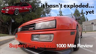 1000 Mile VR6 Supercharger Review [upl. by Eneleh]