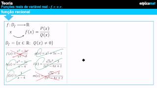 Função Racional  Introdução [upl. by Ardekahs114]