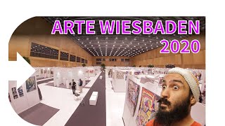 ARTe Wiesbaden 2020  Messe für zeitgenössische Kunst [upl. by Ulane]