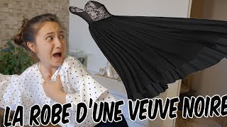 LA ROBE NOIRE D UNE VEUVE MATTAQUE MLLE SABINA [upl. by Hindu844]