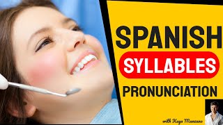 Spanish Syllables Pronunciation  Spanish Pronunciation  Syllable Stressing [upl. by Darnall711]