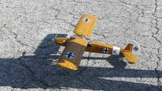 RC Electric Storch  Ricks Flight [upl. by Kussell437]