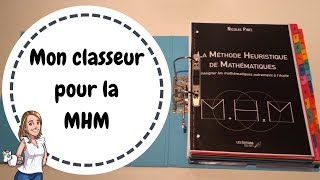 Mon classeur pour la MHM [upl. by Andie]