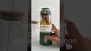 healthy smoothie recipe 🍍🍌✨ [upl. by Benjie]