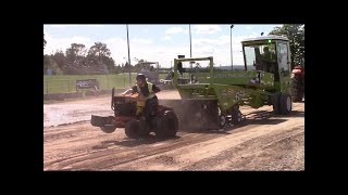 Orangeville fair 2024 Stock altered 1250lb garden tractor pull [upl. by Chil]