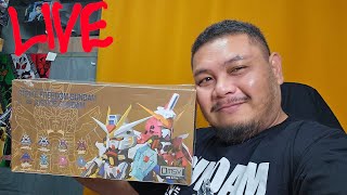 Live Unbox กล่องสุ่ม QMSV mini Strike Freedom Gundam amp Infinite Justice Gundamจะเกลือไหม [upl. by Yeltihw]