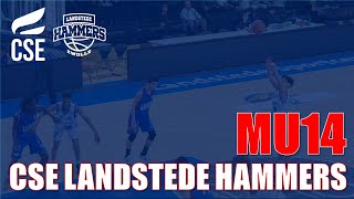 1022024 CSELandstede Hammers MU14  Pioneers MU14 [upl. by Occer]