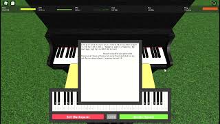 Gravity falls on roblox piano EASY [upl. by Vance66]