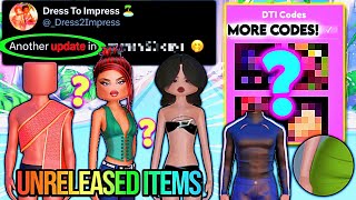 ANOTHER Update THIS MONTH In Dress To Impress Possible ITEMS Codes amp Release Date Ideas ROBLOX [upl. by Sanburn]