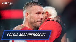 HIGHLIGHTS Podolskis letzter Tanz  Poldis11 vs 1 FC Köln [upl. by Keese]