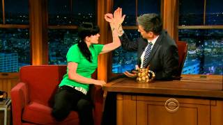 Pauley Perrette on the Late Late Show with Craig Ferguson [upl. by Stoeber]