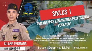 Siklus 1  PKP BIPGSD  PDGK4501  Universitas Terbuka [upl. by Felt]